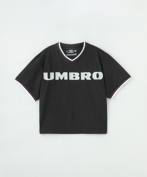 UMBRO(アンブロ)の「(UMBRO×ROSE BUD)GAME T-SHIRT(Tシャツ/カットソー・レディース・ホワイト/ブラック・ONE SIZE)」の2枚目の写真