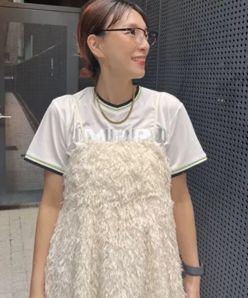 UMBRO(アンブロ)の「(UMBRO×ROSE BUD)GAME T-SHIRT(Tシャツ/カットソー・レディース・ホワイト/ブラック・ONE SIZE)」の17枚目の写真