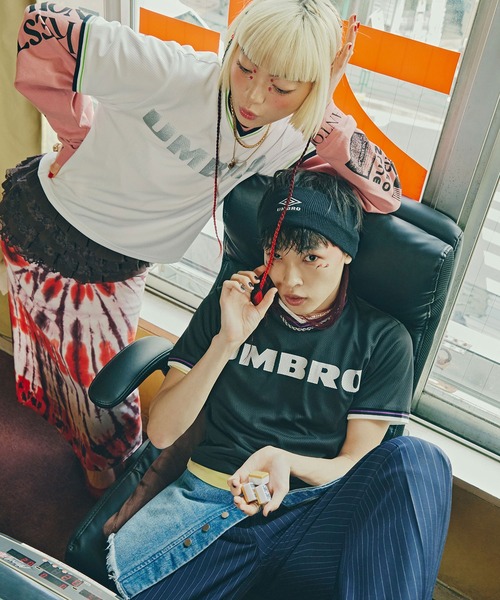 UMBRO(アンブロ)の「(UMBRO×ROSE BUD)GAME T-SHIRT(Tシャツ/カットソー・レディース・ホワイト/ブラック・ONE SIZE)」の16枚目の写真
