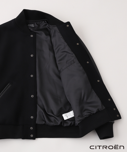 EDIFICE（エディフィス）の「CITROEN(シトロエン) スタジアム ジャケット（スタジャン・メンズ・ブラック・MEDIUM/LARGE）」の6枚目の写真