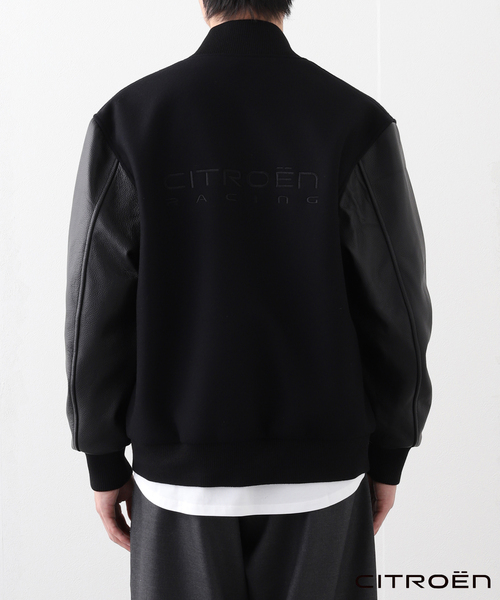 EDIFICE（エディフィス）の「CITROEN(シトロエン) スタジアム ジャケット（スタジャン・メンズ・ブラック・MEDIUM/LARGE）」の9枚目の写真