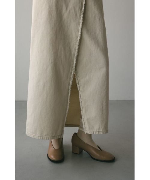 STYLEMIXER（スタイルミキサー）の「ラップデザインデニムスカート（デニムスカート・レディース・アイボリー/インディゴブルー・X-SMALL/SMALL/MEDIUM/LARGE）」の9枚目の写真