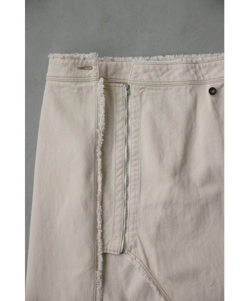 STYLEMIXER（スタイルミキサー）の「ラップデザインデニムスカート（デニムスカート・レディース・アイボリー/インディゴブルー・X-SMALL/SMALL/MEDIUM/LARGE）」の14枚目の写真