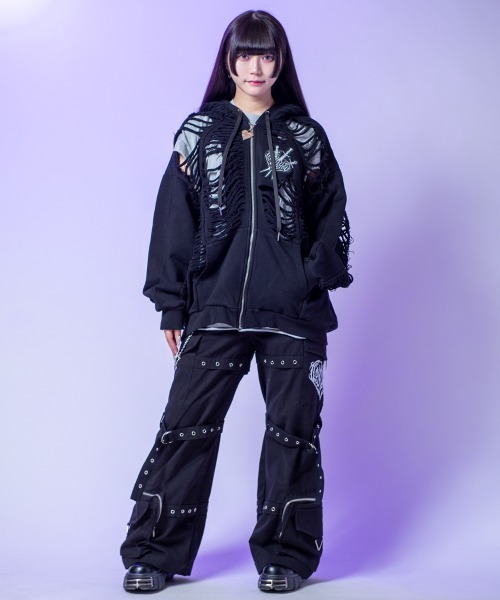 セール】DESTROY HOODIE-VEIN(デストロイフーディー ヴェイン