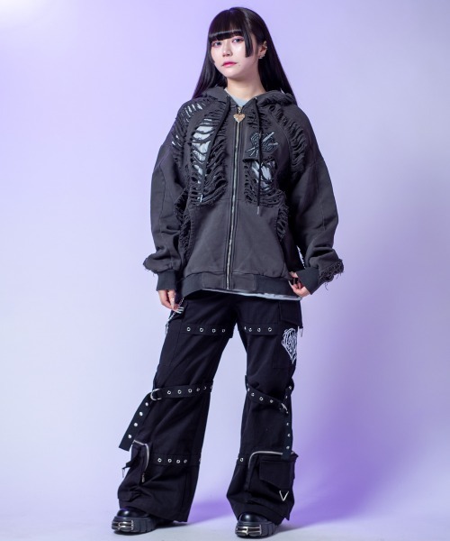 セール】DESTROY HOODIE-VEIN(デストロイフーディー ヴェイン