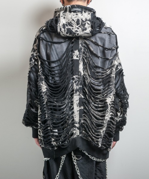 セール】DESTROY HOODIE-VEIN(デストロイフーディー ヴェイン