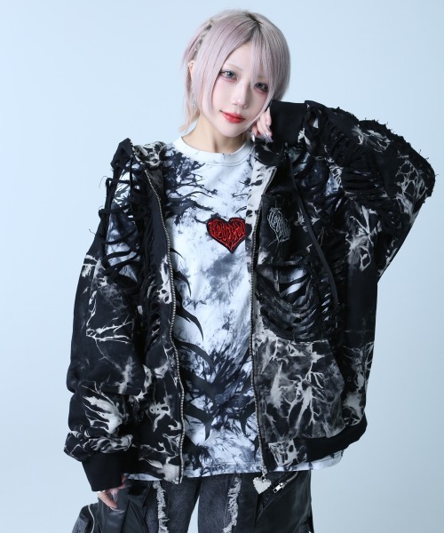 セール】DESTROY HOODIE-VEIN(デストロイフーディー ヴェイン