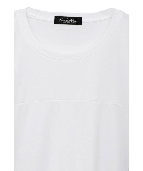 TORNADO MART(トルネードマート)の「TORNADO MART∴バイカラードルマンカットソー(Tシャツ/カットソー・メンズ・ブラック/ホワイト・M/L/LL)」の6枚目の写真