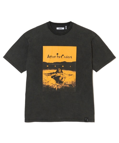 MSML（エムエスエムエル）の「ALIVE IN CHAOS T SHIRT（Tシャツ/カットソー・メンズ・ブラック・XL/L/M/S）」の7枚目の写真