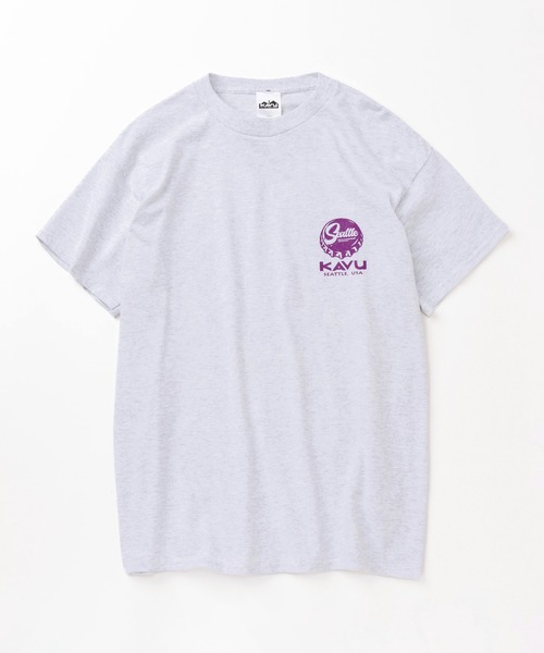 KAVU(カブー)の「KAVU/カブー Crown Frog Tee/クラウンフロッグティー(Tシャツ/カットソー・メンズ・ライトグリーン/アッシュグレー/ナチュラル/ダークグリーン・X-LARGE/MEDIUM/LARGE)」の6枚目の写真