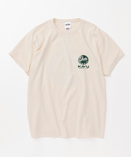 KAVU(カブー)の「KAVU/カブー Crown Frog Tee/クラウンフロッグティー(Tシャツ/カットソー・メンズ・ライトグリーン/アッシュグレー/ナチュラル/ダークグリーン・X-LARGE/MEDIUM/LARGE)」の11枚目の写真