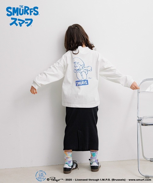 BAYFLOW(ベイフロー)の「【THE SMURFS/スマーフ】プリント長袖Tシャツ(KIDS)(Tシャツ/カットソー・キッズ・ブルー/ホワイト/チャコール・110cm/140cm/130cm/150cm/120cm)」の10枚目の写真
