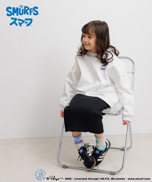 BAYFLOW(ベイフロー)の「【THE SMURFS/スマーフ】プリント長袖Tシャツ(KIDS)(Tシャツ/カットソー・キッズ・ブルー/ホワイト/チャコール・110cm/140cm/130cm/150cm/120cm)」の11枚目の写真