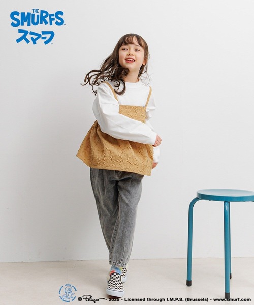 BAYFLOW(ベイフロー)の「【THE SMURFS/スマーフ】プリント長袖Tシャツ(KIDS)(Tシャツ/カットソー・キッズ・ブルー/ホワイト/チャコール・110cm/140cm/130cm/150cm/120cm)」の12枚目の写真