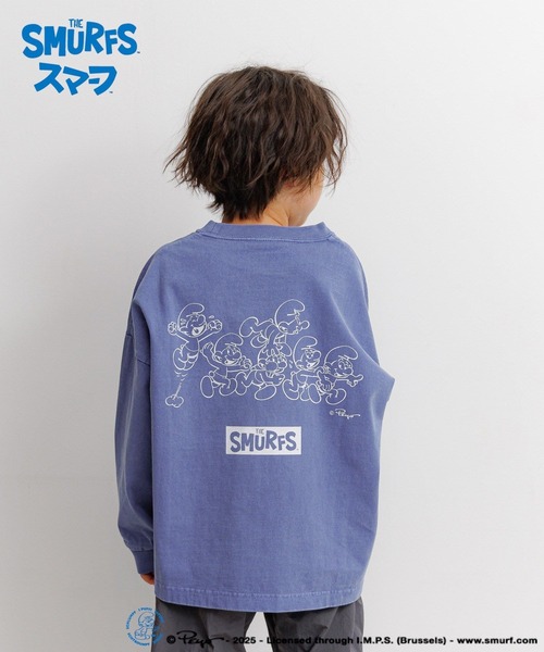 BAYFLOW(ベイフロー)の「【THE SMURFS/スマーフ】プリント長袖Tシャツ(KIDS)(Tシャツ/カットソー・キッズ・ブルー/ホワイト/チャコール・110cm/140cm/130cm/150cm/120cm)」の19枚目の写真