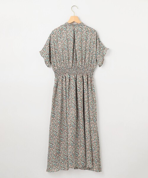 セール】ミニフラワープリント ワンピース（ワンピース）｜組曲