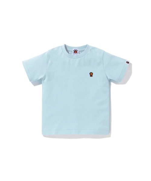 A BATHING APE(アベイシングエイプ)の「BACK BANANA ONE POINT TEE(Tシャツ/カットソー・キッズ・レッド/ホワイト/ブラック/サックスブルー・120/130/100/110/140/90)」の4枚目の写真