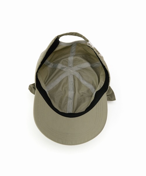 Casselini（キャセリーニ）の「Casselini(キャセリーニ)フロントリボンキャップ（キャップ・レディース・ブラック/カーキ/ピンク/ブルー/ドット/アイボリー・FREE）」の8枚目の写真