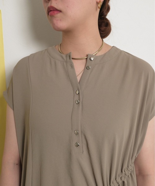 tシャツ ドロストアシメワンピース レディース ドロストアシメワンピース（Tシャツ/カットソー）｜Palm Riche