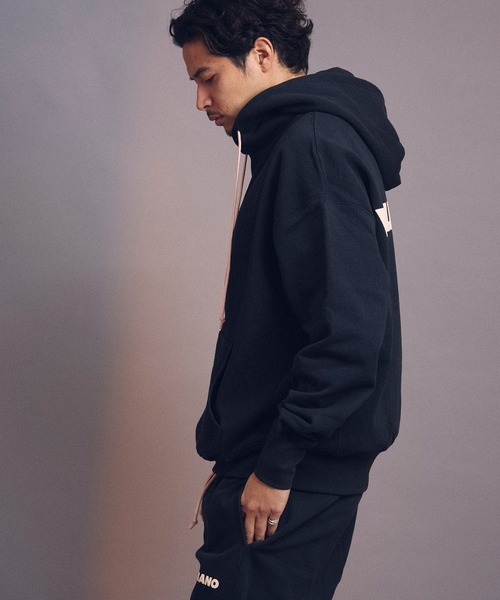 JACKROSE(ジャックローズ)の「VALENCIANO/バレンシアーノ HOODIE(パーカー・メンズ・グレー/ブラック・M/L/XL)」の8枚目の写真