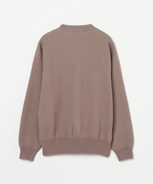 HELIOPOLE(エリオポール)の「J.J.Mercer V CARDIGAN(カーディガン/ボレロ・レディース・ライトグレー/ダークブラウン・FREE)」の5枚目の写真