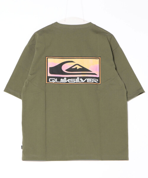 Quiksilver(クイックシルバー)の「GRADIENT BOX ST /クイックシルバーバックプリント半袖Tシャツ(Tシャツ/カットソー・メンズ・ホワイト/ブラック/グリーン/ミント・MEDIUM/SMALL/LARGE/X-LARGE)」の11枚目の写真