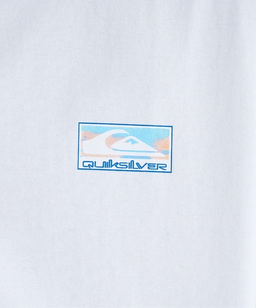 Quiksilver(クイックシルバー)の「GRADIENT BOX ST /クイックシルバーバックプリント半袖Tシャツ(Tシャツ/カットソー・メンズ・ホワイト/ブラック/グリーン/ミント・MEDIUM/SMALL/LARGE/X-LARGE)」の8枚目の写真