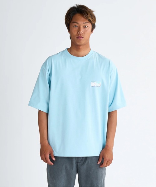 Quiksilver(クイックシルバー)の「GRADIENT BOX ST /クイックシルバーバックプリント半袖Tシャツ(Tシャツ/カットソー・メンズ・ホワイト/ブラック/グリーン/ミント・MEDIUM/SMALL/LARGE/X-LARGE)」の12枚目の写真