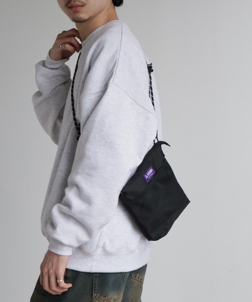 GERRY（ジェリー）の「【GERRY/ジェリー】サコッシュミニショルダー（ショルダーバッグ・メンズ・チャコール/ベージュ/ブラック/マルチ・FREE）」の14枚目の写真