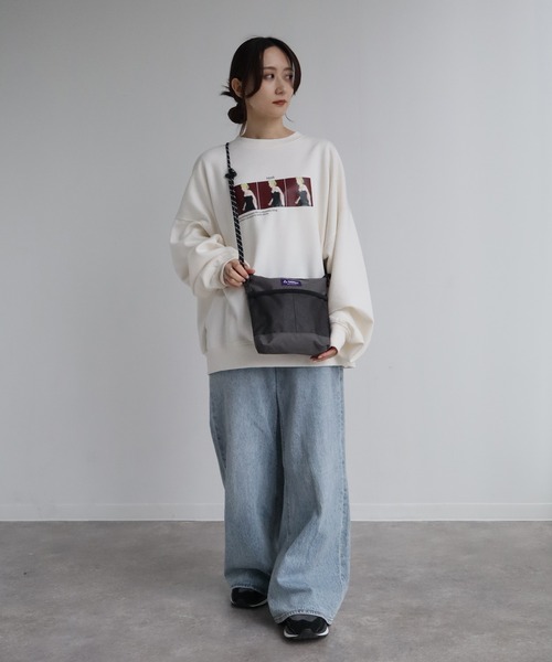 GERRY（ジェリー）の「【GERRY/ジェリー】サコッシュミニショルダー（ショルダーバッグ・メンズ・チャコール/ベージュ/ブラック/マルチ・FREE）」の21枚目の写真