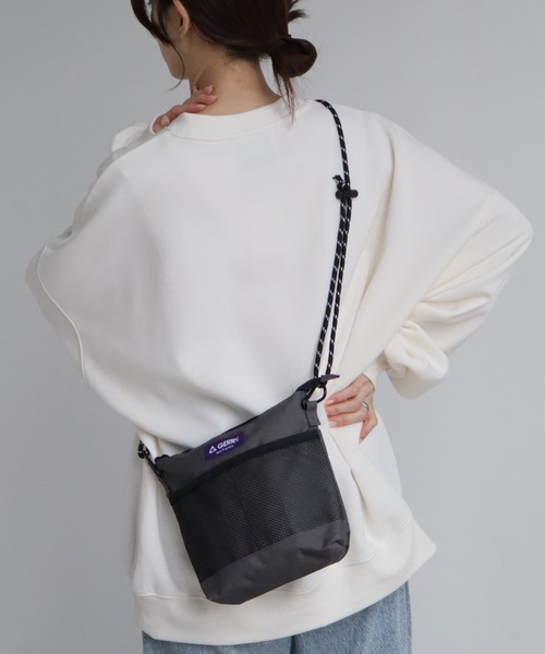 GERRY（ジェリー）の「【GERRY/ジェリー】サコッシュミニショルダー（ショルダーバッグ・メンズ・チャコール/ベージュ/ブラック/マルチ・FREE）」の18枚目の写真