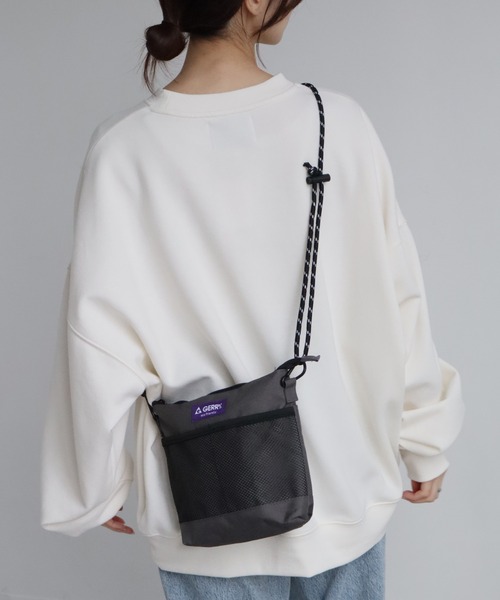 GERRY（ジェリー）の「【GERRY/ジェリー】サコッシュミニショルダー（ショルダーバッグ・メンズ・チャコール/ベージュ/ブラック/マルチ・FREE）」の19枚目の写真