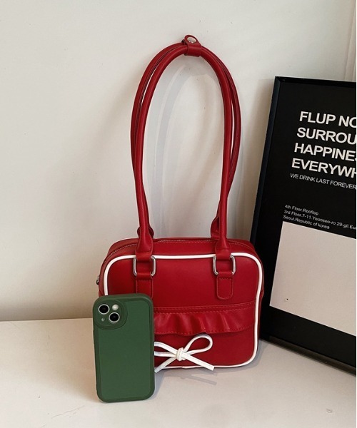 にじフェス2023 ローレン・イロアスWEGO ショルダーバッグ　ワインレッド にじフェス2023 ローレン・イロアスWEGO ショルダーバッグ ワイン