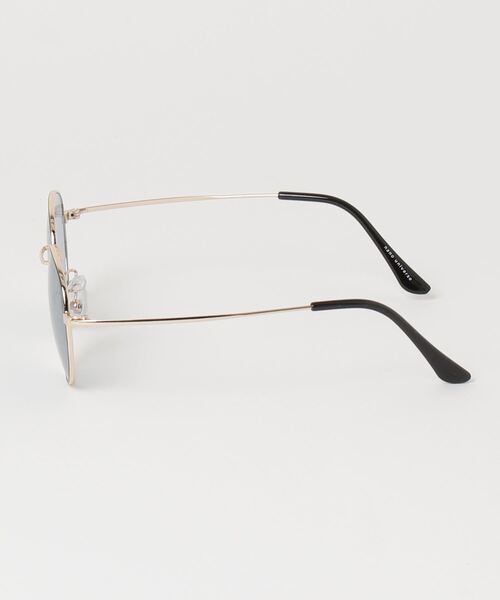 NANO universe(ナノユニバース)の「アイウェア/ボストン型 メタルフレーム 1(サングラス・メンズ・グレー/ブルー・FREE)」の8枚目の写真