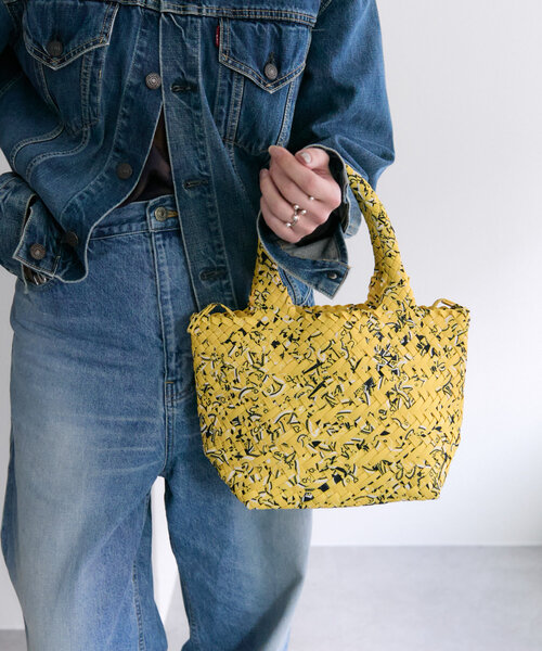 FEEL AND TASTE（フィールアンドテイスト）】weaving minibucket Nylon