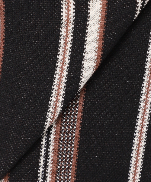 JOURNAL STANDARD（ジャーナルスタンダード）の「JQストライプワンピース（ワンピース・レディース・チャコールグレー/ブラック・FREE）」の5枚目の写真