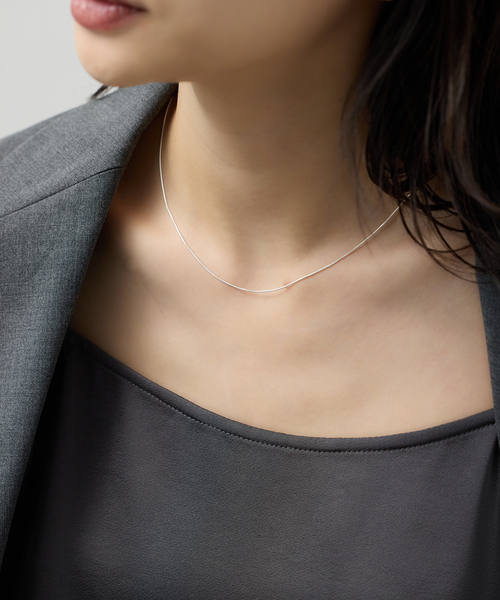 JOURNAL STANDARD（ジャーナルスタンダード）の「《追加2》【JSjewelry】S925 2wayボールチャームネックレス（ネックレス・レディース・シルバー・FREE）」の15枚目の写真