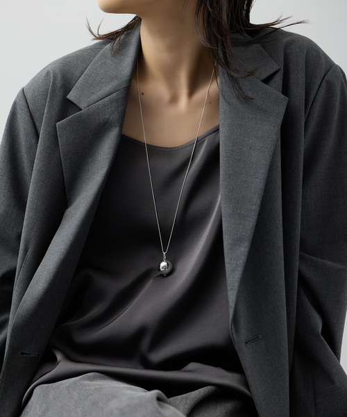 JOURNAL STANDARD（ジャーナルスタンダード）の「《追加2》【JSjewelry】S925 2wayボールチャームネックレス（ネックレス・レディース・シルバー・FREE）」の12枚目の写真