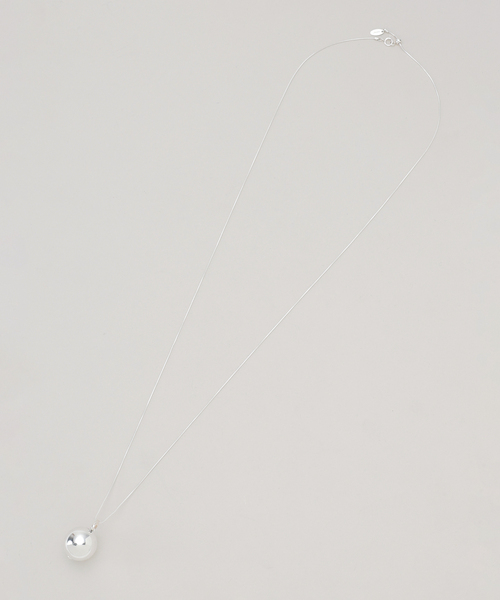 JOURNAL STANDARD（ジャーナルスタンダード）の「《追加2》【JSjewelry】S925 2wayボールチャームネックレス（ネックレス・レディース・シルバー・FREE）」の9枚目の写真