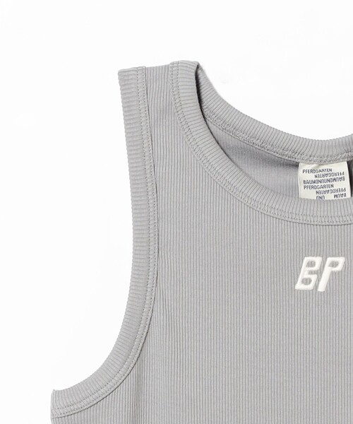 BAUM UND PFERDGARTEN(バウムウンドヘルガーデン)の「BAUM UND PFERDGARTEN / リブ ロゴ タンクトップ(タンクトップ・レディース・グレー・ONE SIZE)」の8枚目の写真