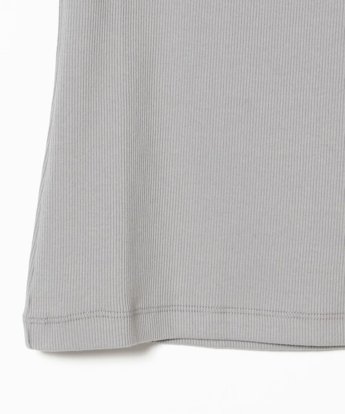 BAUM UND PFERDGARTEN(バウムウンドヘルガーデン)の「BAUM UND PFERDGARTEN / リブ ロゴ タンクトップ(タンクトップ・レディース・グレー・ONE SIZE)」の2枚目の写真