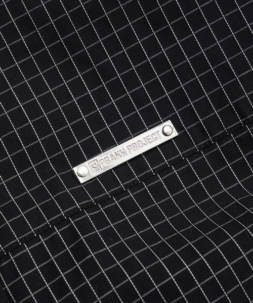 PRANK PROJECT(プランクプロジェクト)の「ノースリチェックショートシャツ / Sleeveless Check Short Shirt(シャツ/ブラウス・レディース・ホワイト/ブラック・FREE)」の18枚目の写真