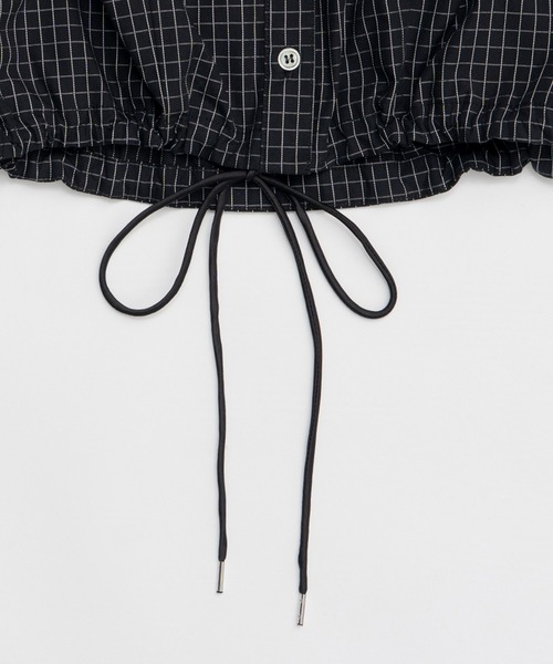 PRANK PROJECT(プランクプロジェクト)の「ノースリチェックショートシャツ / Sleeveless Check Short Shirt(シャツ/ブラウス・レディース・ホワイト/ブラック・FREE)」の19枚目の写真