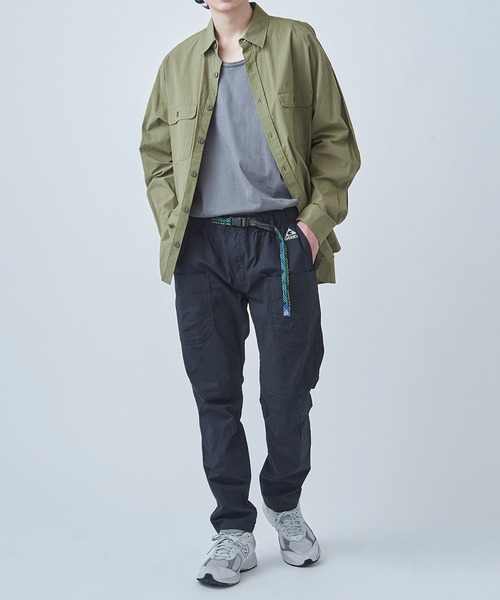 セール】【GERRY】シャンブレー・ポプリンストレッチキャンプ