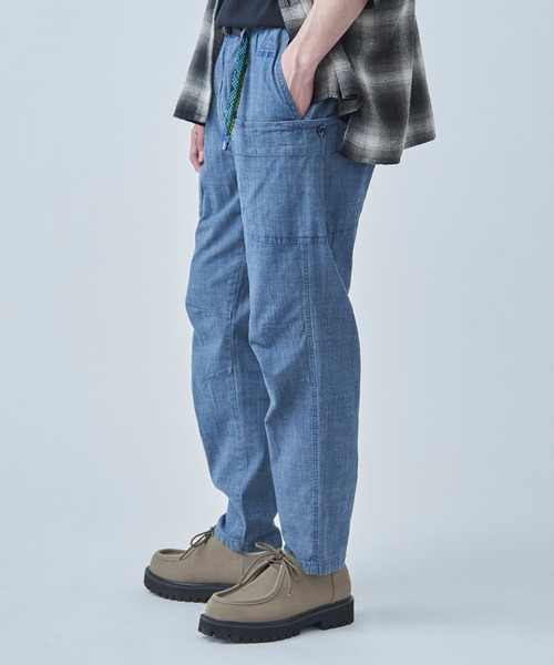 GERRY(ジェリー)の「【GERRY】シャンブレー・ポプリンストレッチキャンプクライミングパンツ 079300(その他パンツ・メンズ・ブルー/ベージュ/ブラック/サックスブルー/オリーブ・LL/M/S/L)」の11枚目の写真