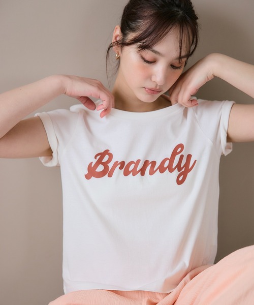 coca（coca）（コカ）の「OE天竺コンパクトロゴプリントTシャツ（Tシャツ/カットソー・レディース・ホワイト/ライトブルー/グレー/イエロー・S/L/M）」の13枚目の写真