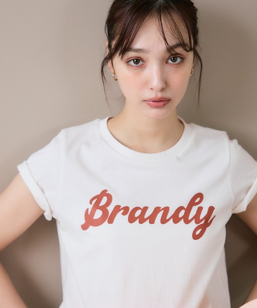 coca（coca）（コカ）の「OE天竺コンパクトロゴプリントTシャツ（Tシャツ/カットソー・レディース・ホワイト/ライトブルー/グレー/イエロー・S/L/M）」の14枚目の写真