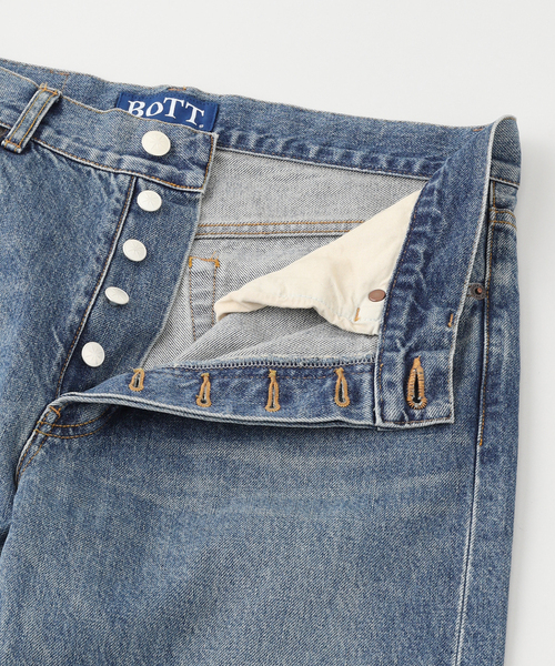 BOTT(ボット)の「BoTT / ボット Regular Jean(デニムパンツ・メンズ・ライトブルー・30/34)」の4枚目の写真