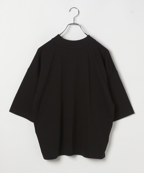 LEPSIM（レプシィム）の「モックネックT　290296（Tシャツ/カットソー・レディース・ブラック/オフホワイト/ライトグレー/パープル/レッド・FREE）」の6枚目の写真