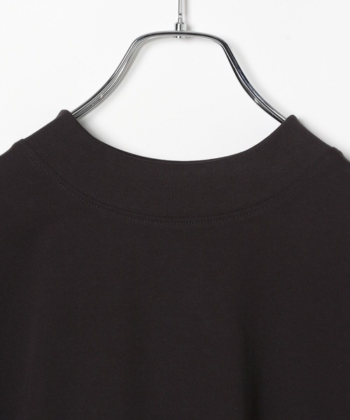 LEPSIM（レプシィム）の「モックネックT　290296（Tシャツ/カットソー・レディース・ブラック/オフホワイト/ライトグレー/パープル/レッド・FREE）」の7枚目の写真